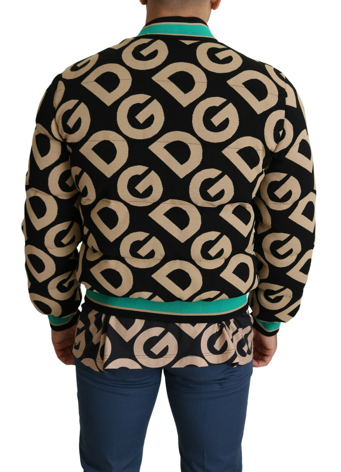 Dolce & Gabbana Iconic Printed Bomber Jacket - Exquisite Design